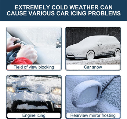 🏆Electromagnetic Anti-Freezing Device ~ Enjoy a clear windshield every winter morning.