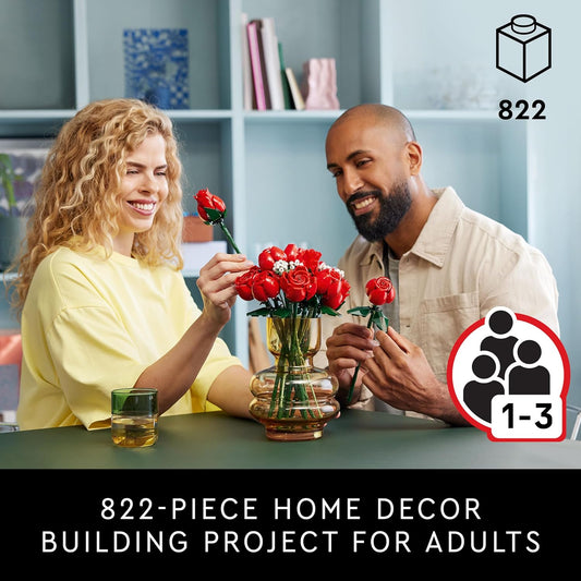 Valentine’s Day Perfect: LEGO Icons Bouquet of Roses🔥