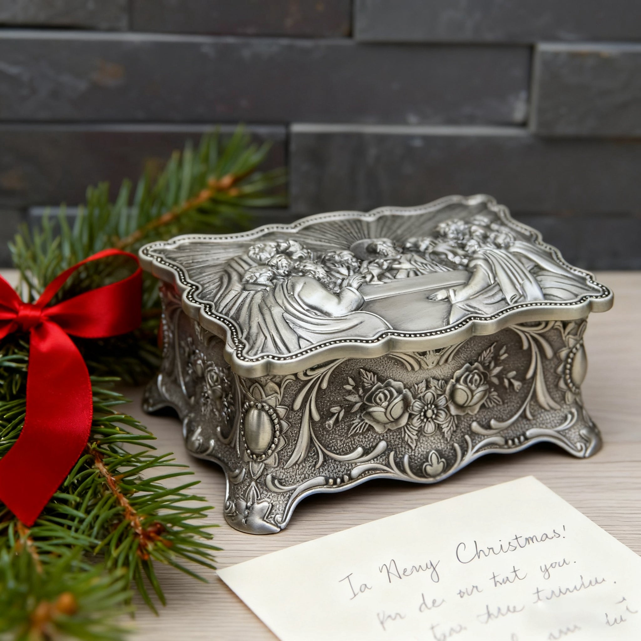 A Beautiful Testament to Faith: The Last Supper Jewelry Box
