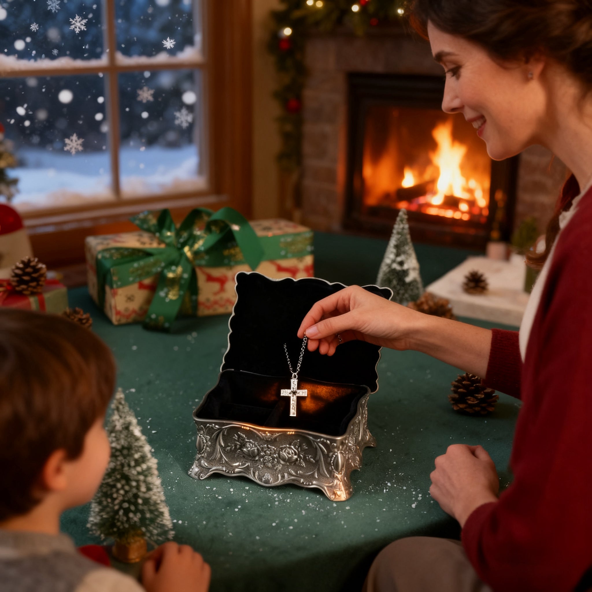 A Beautiful Testament to Faith: The Last Supper Jewelry Box