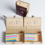 ✝️Handmade Wooden Bible Verses Box - Daily Bible Verses✨️