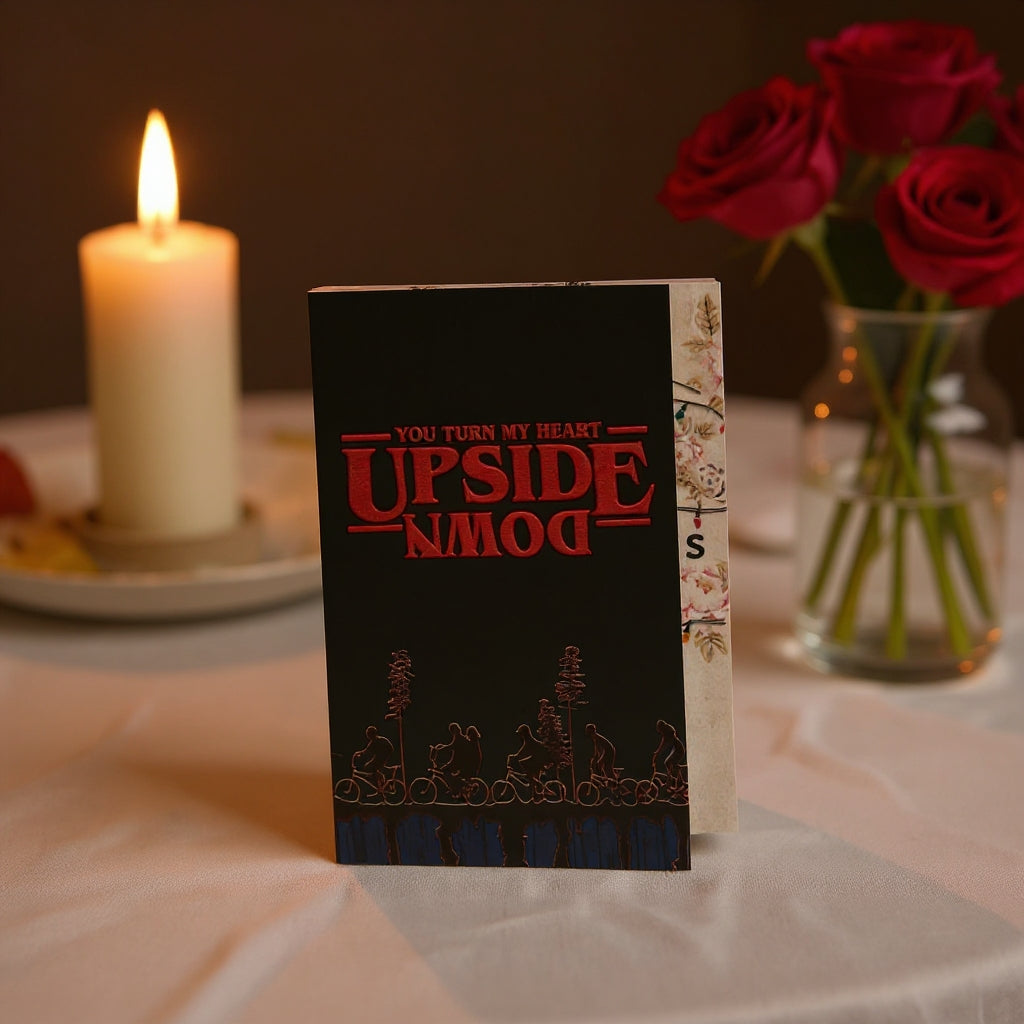 Upside Down Valentine’s Day Card🔥