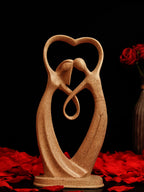 ❤️Beige Textured Romantic Couple Showpiece🤗🏆