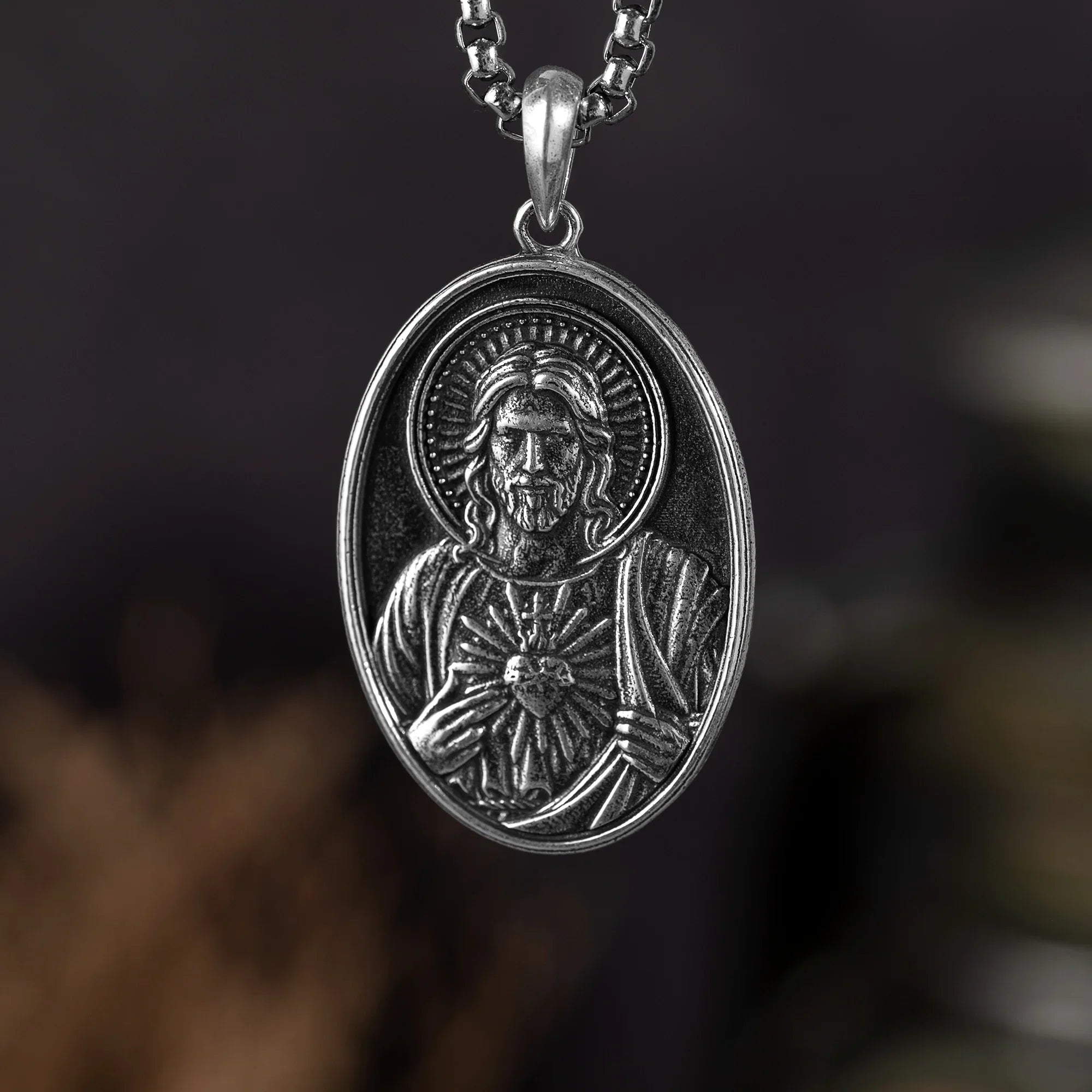 Sacred Heart of Jesus Christ Necklace