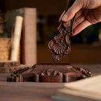 St. Benedict Exorcism Cross wood carved - Bless you and your family