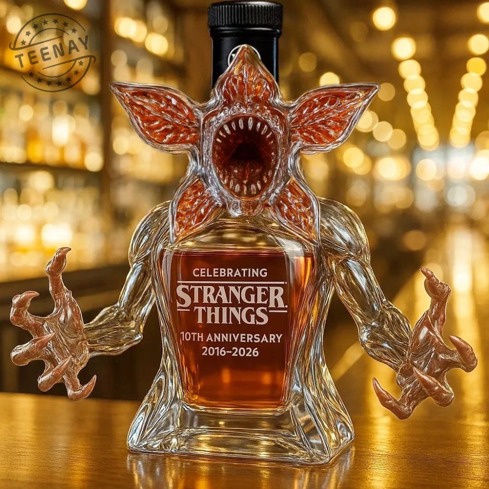 Epic Demogorgon Whiskey Bottle – Stranger Things Collectible Display🏆