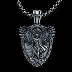 Archangel Michael Steel Titanium Ring——Giving us the strength and courage to move forward