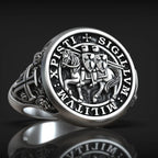 S925K Silver Paladin Ring