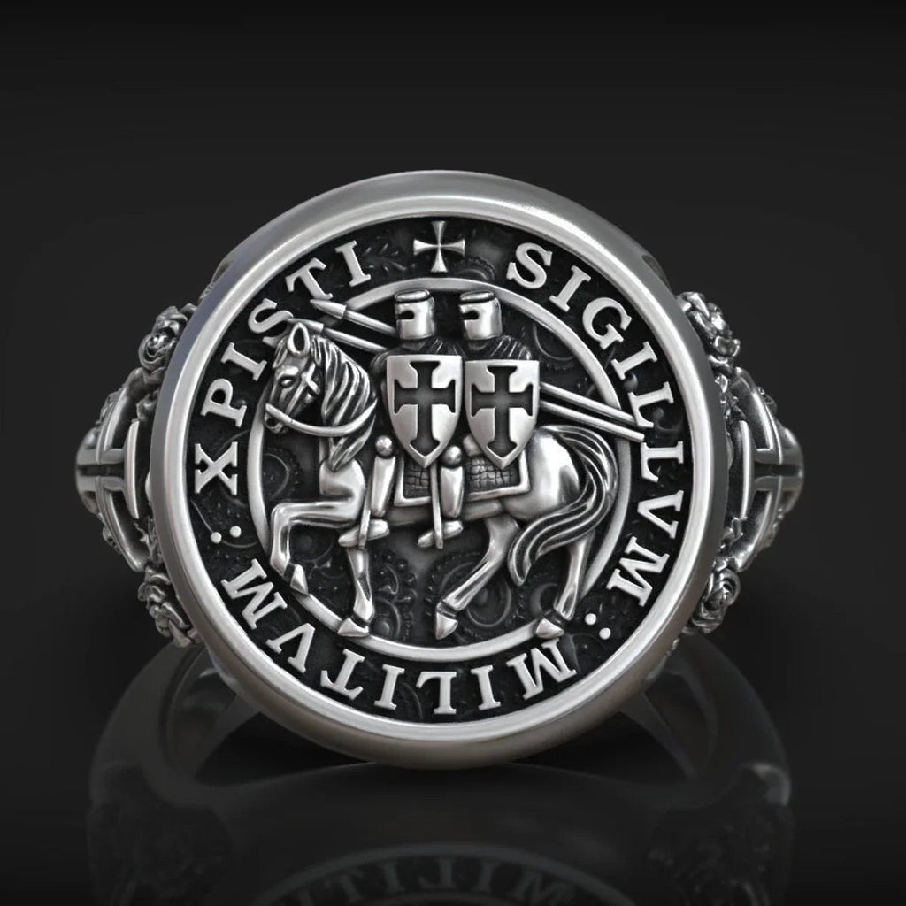 S925K Silver Paladin Ring