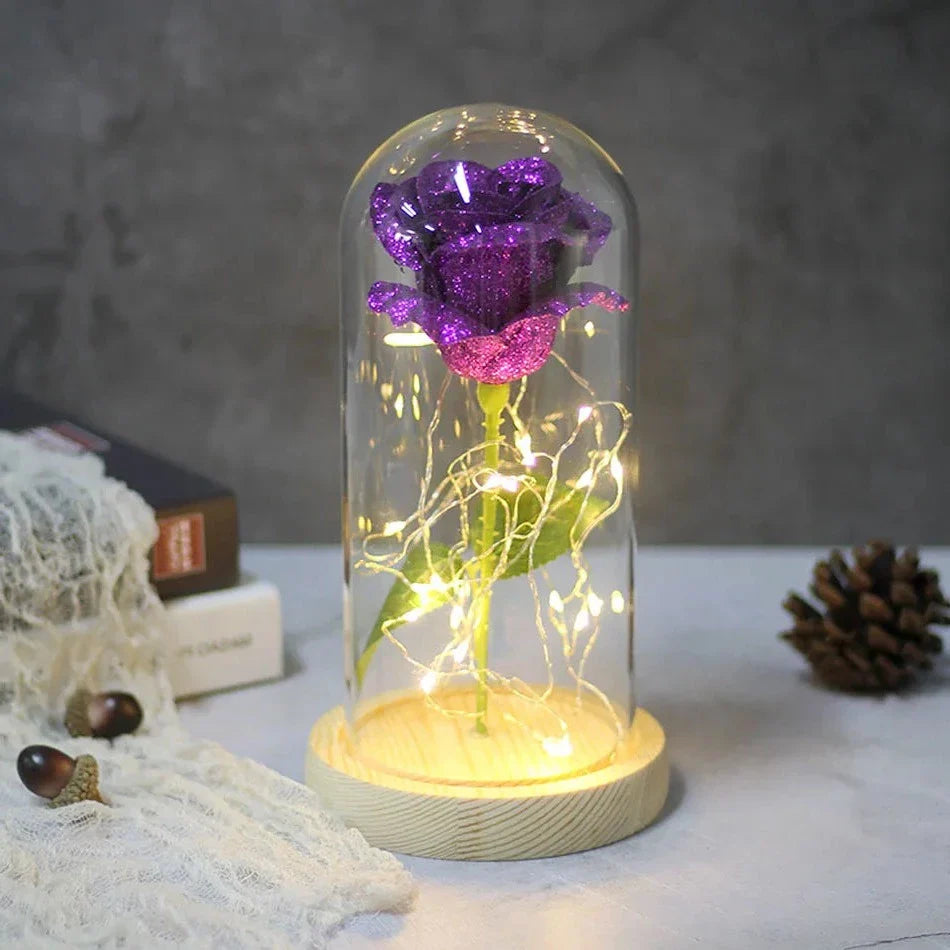 Enchanted Glitter Rose