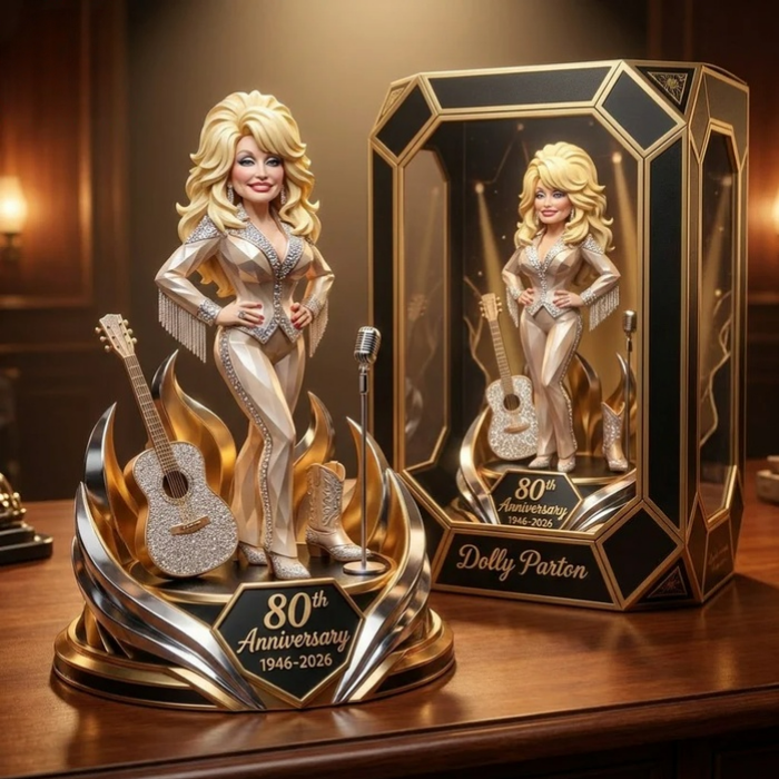 NEW Dolly Patron 80 Years Anniversary Figure Doll 🏆
