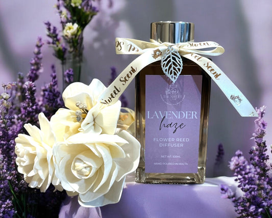Lavender Haze Flower Reed Diffuser