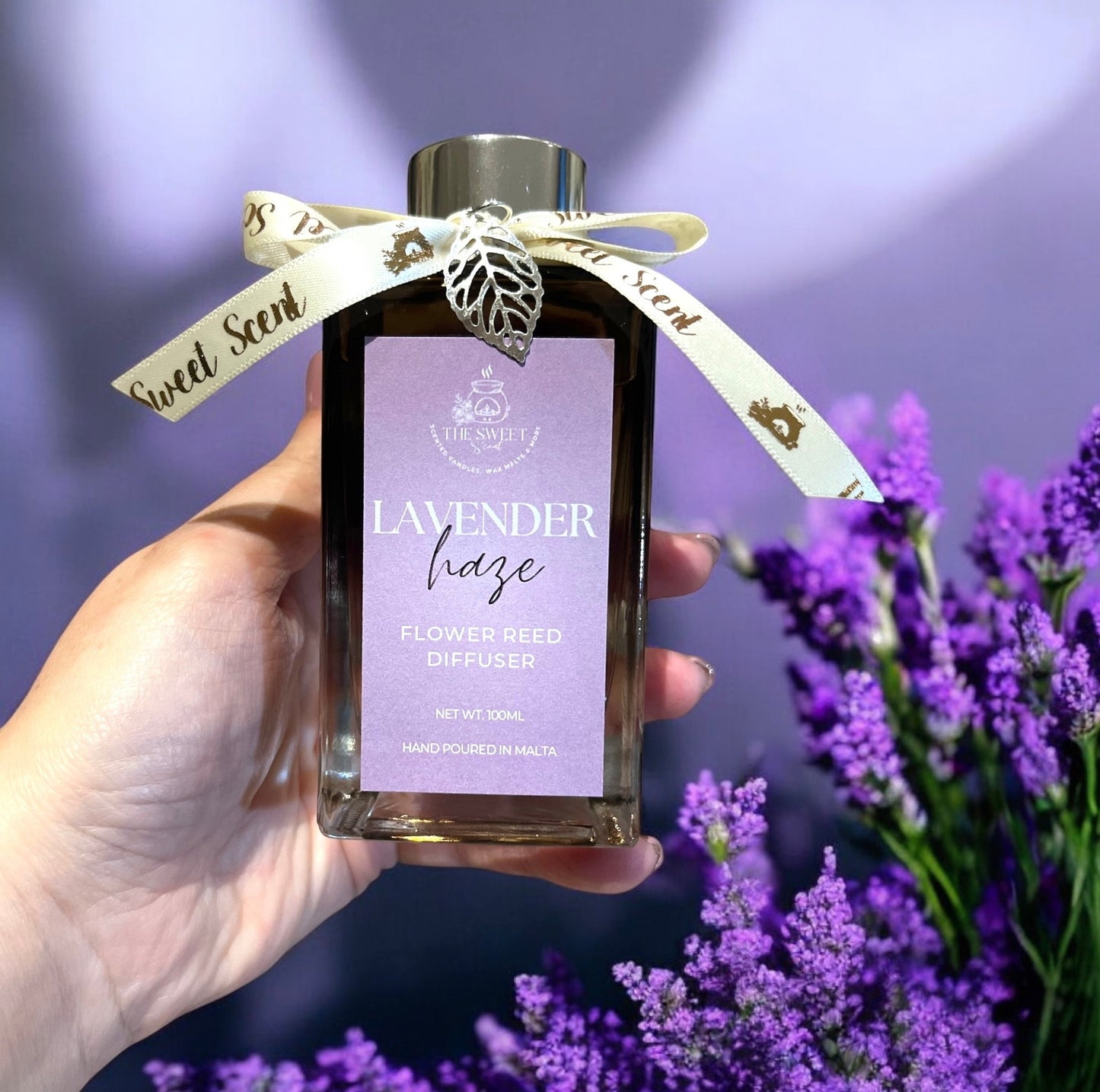 Lavender Haze Flower Reed Diffuser