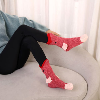 🏆3D Animal Knit Socks