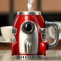 Retro-Futuristic Rocket Ship Insulated Mug – Bold Sipping Statement Piece🔥