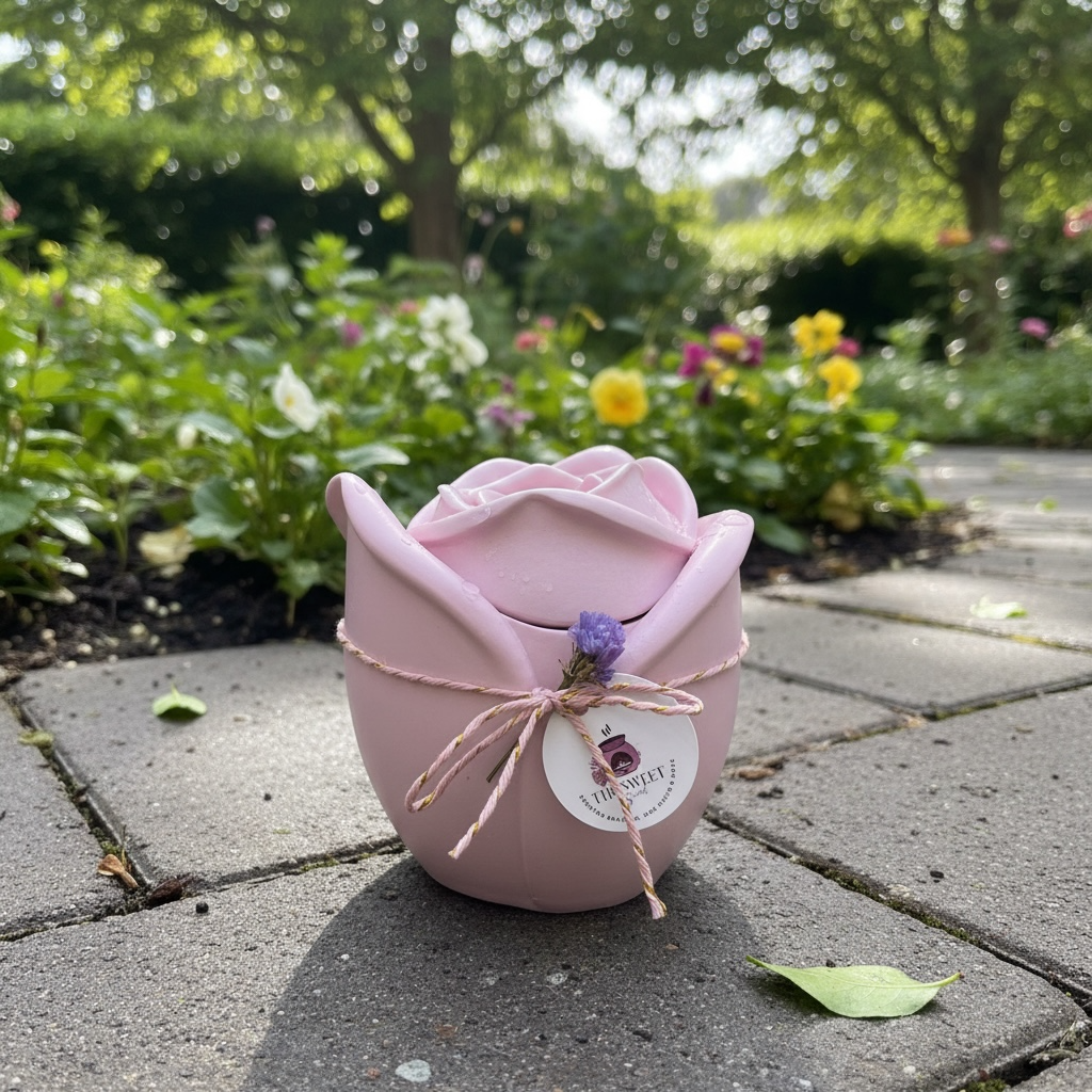 Rose Bloom Scented Candle💋