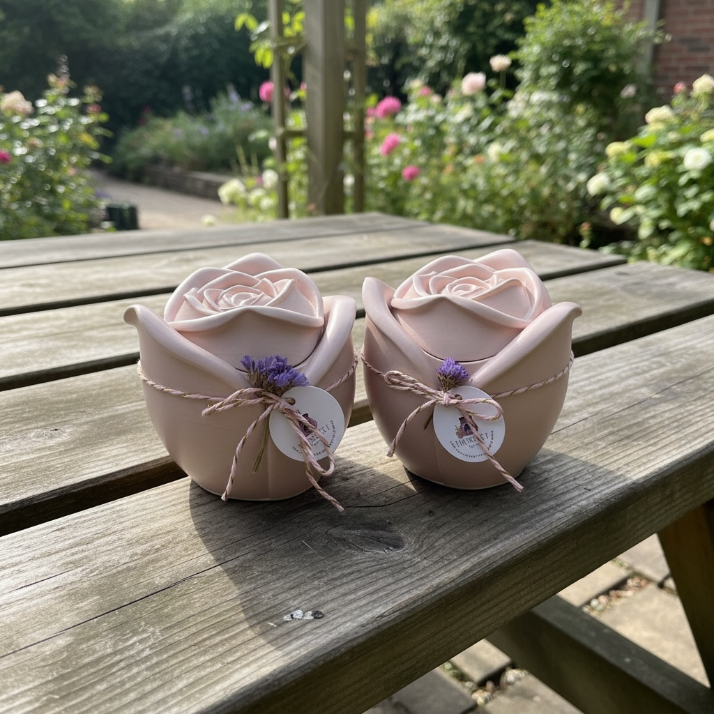 Rose Bloom Scented Candle💋