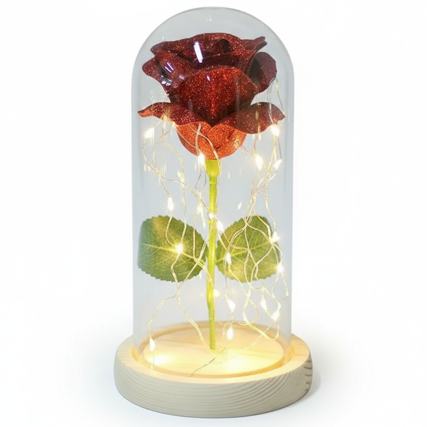 Enchanted Glitter Rose