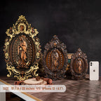 A Handcrafted Sanctuary: Our Lady of Guadalupe Wood Carving