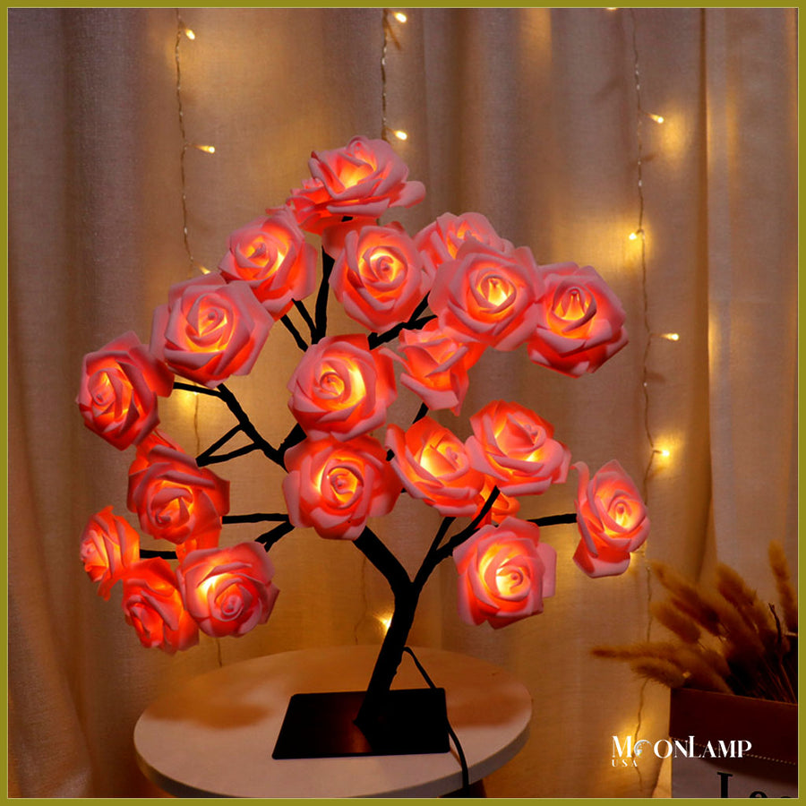 VALENTINES | Rose Tree Lamp 🌷💋
