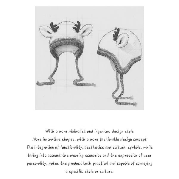 🏆Original Festive Christmas Antler Hat