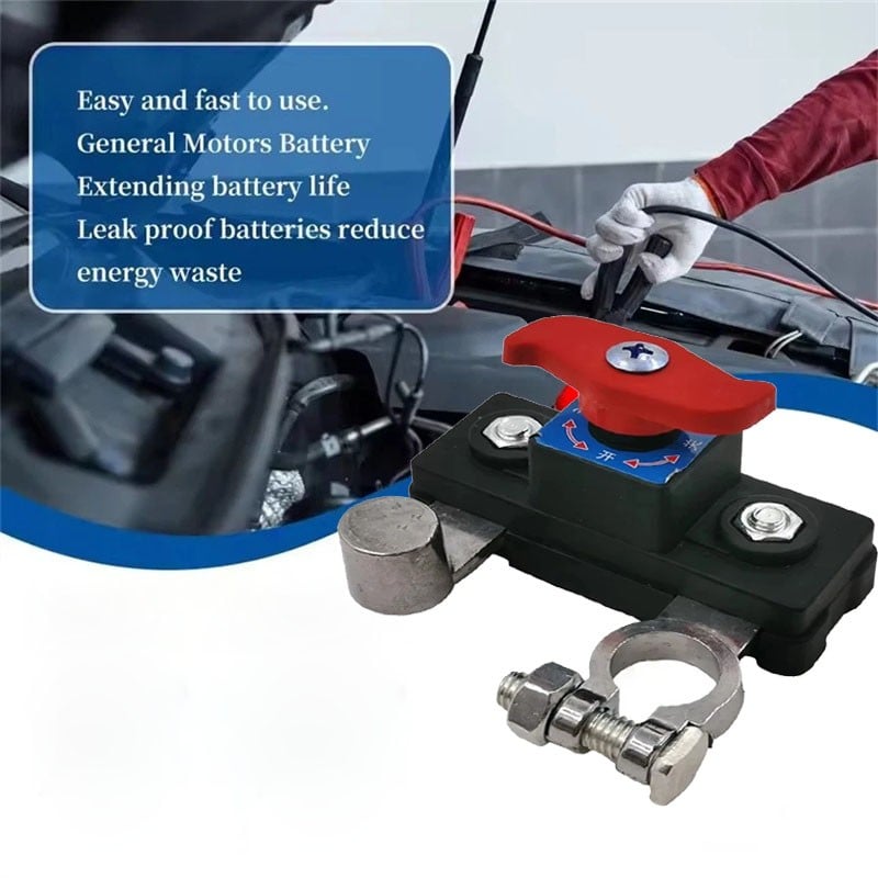 🏆45K+ SOLD🔧12V/24V Car Battery Isolation Switch Automatic Manual Circuit Breaker Protector💋