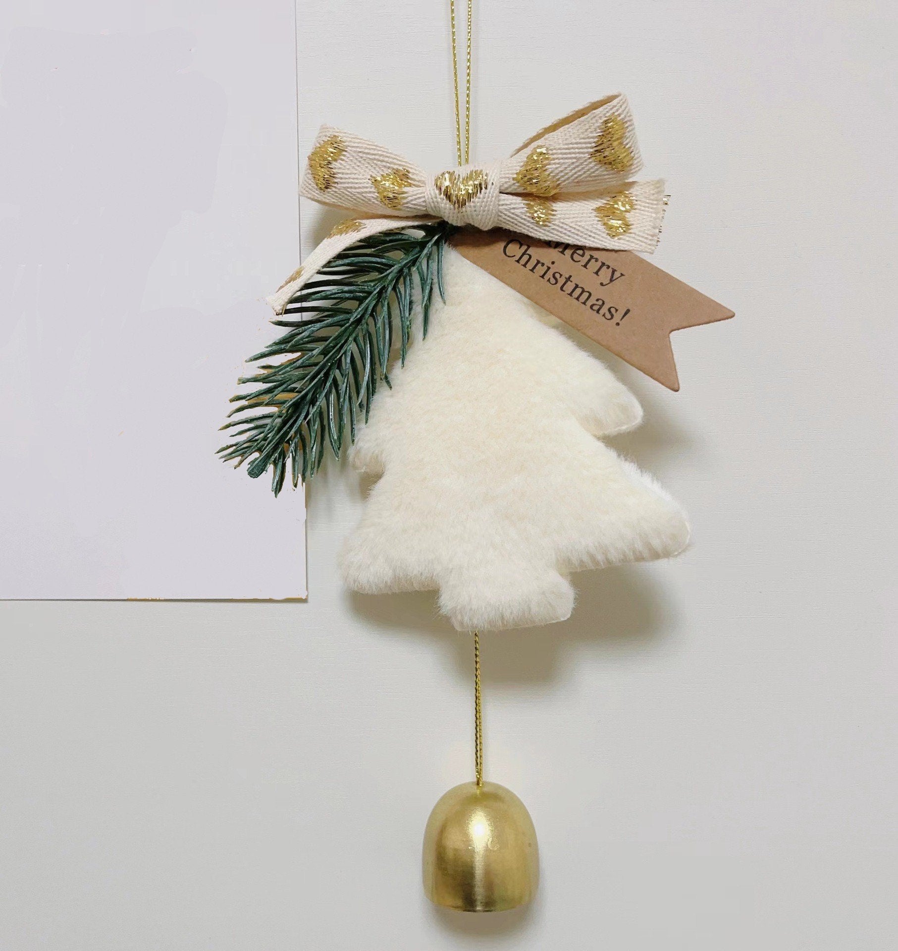 Christmas tree decorations with star bells🔔