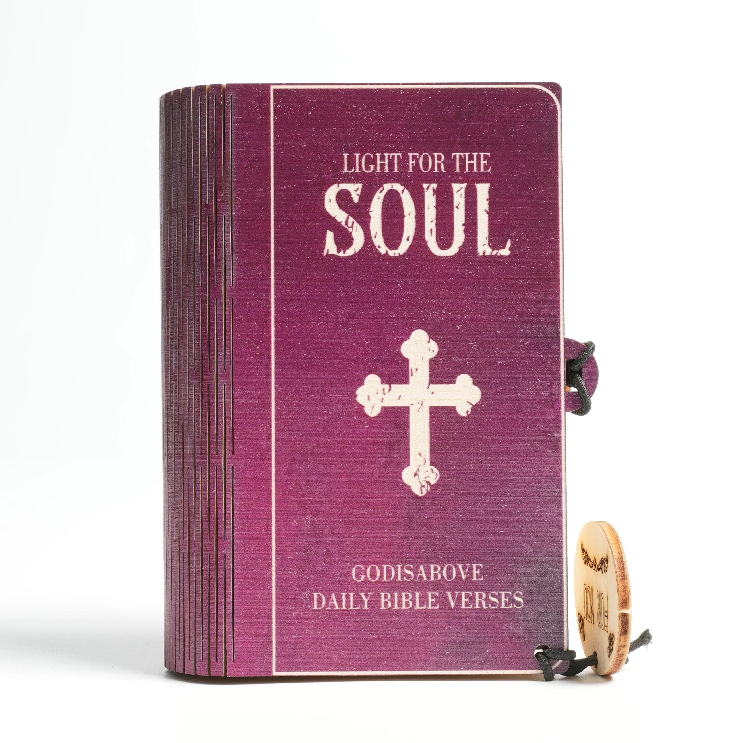 ✝️Handmade Wooden Bible Verses Box - Daily Bible Verses✨️