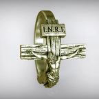 Crucifixion of Jesus S925K Silver Cross Ring