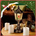 🏆🎄Christmas Snow Night Light with Music Luminous Decoration Lamp