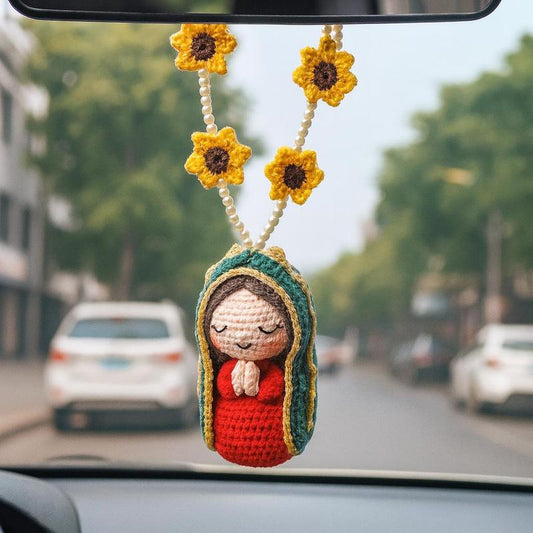 Cute Mary Statue Car Interior Decoration🏆