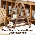 3-Tier Wooden Serving Tray Set for Parties & Entertaining🔥