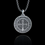 Saint Benedict Medallion Ward Off Evil Necklace