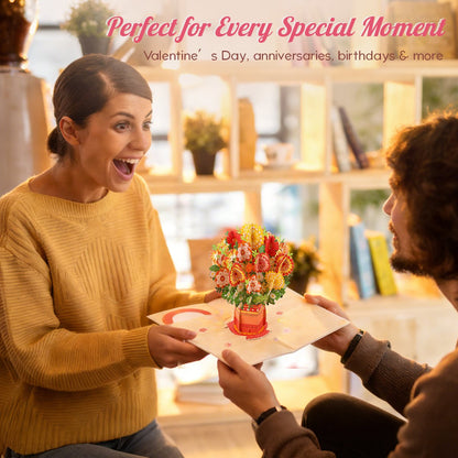 💝Valentine's Day Pre-Sale Save 50%💌Paper Love Valentine's Day Card 💐🏆