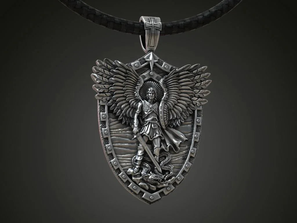 Archangel Michael Necklace - Gives us the strength and courage to move forward!