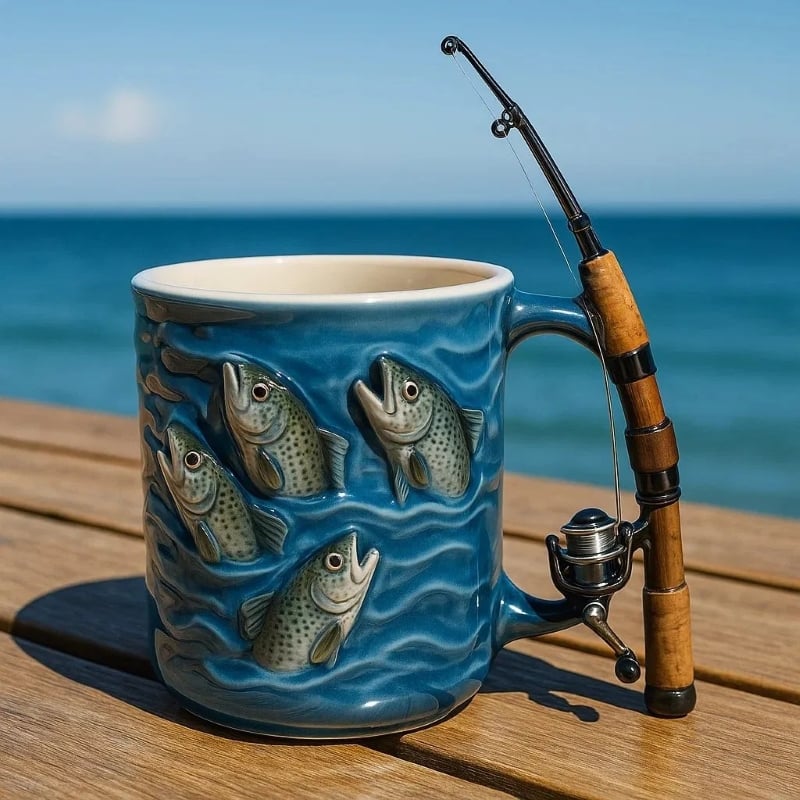 The Angler's Dream Ceramic Mug💋