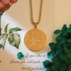 Seal 7 Archangel Pendants Protection Amulet Against Evil Eyes, Curses, Spells