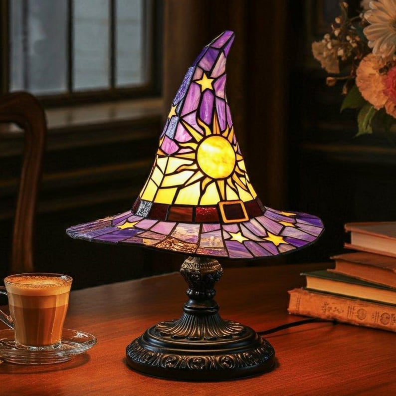 👒Last 4 hours Sale: Save 50% -Witch Hat Lamps🏆