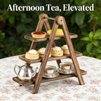 3-Tier Wooden Serving Tray Set for Parties & Entertaining🔥