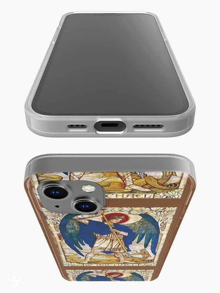 St Michael Angel Catholic Saint Archangel iPhone Case