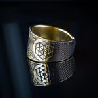 Archangel Metatron Life Angel Seal Adjustable Ring Solomon Kabbalah Amulet