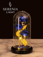 🌹❤️Valentine’s Rose Dome Lamp: Illuminate Your Love with Handcrafted Elegance & Cozy Ambient Glow🏆