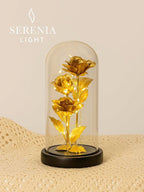 🌹❤️Valentine’s Rose Dome Lamp: Illuminate Your Love with Handcrafted Elegance & Cozy Ambient Glow🏆