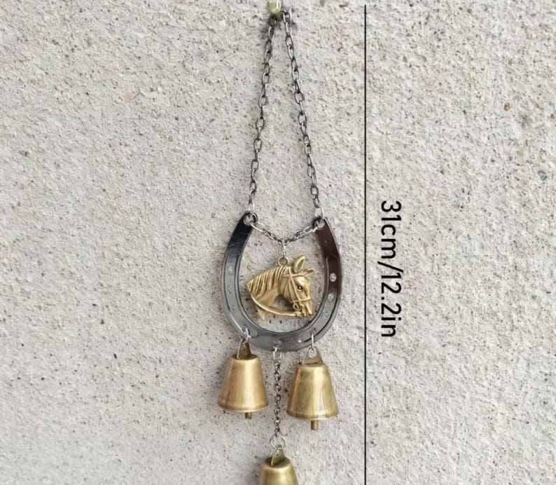 Country Style Horse Hoof Wind Chime💋