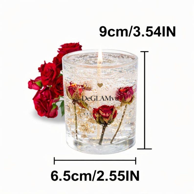 DeGLAMvu™ Romantic Gel Candle