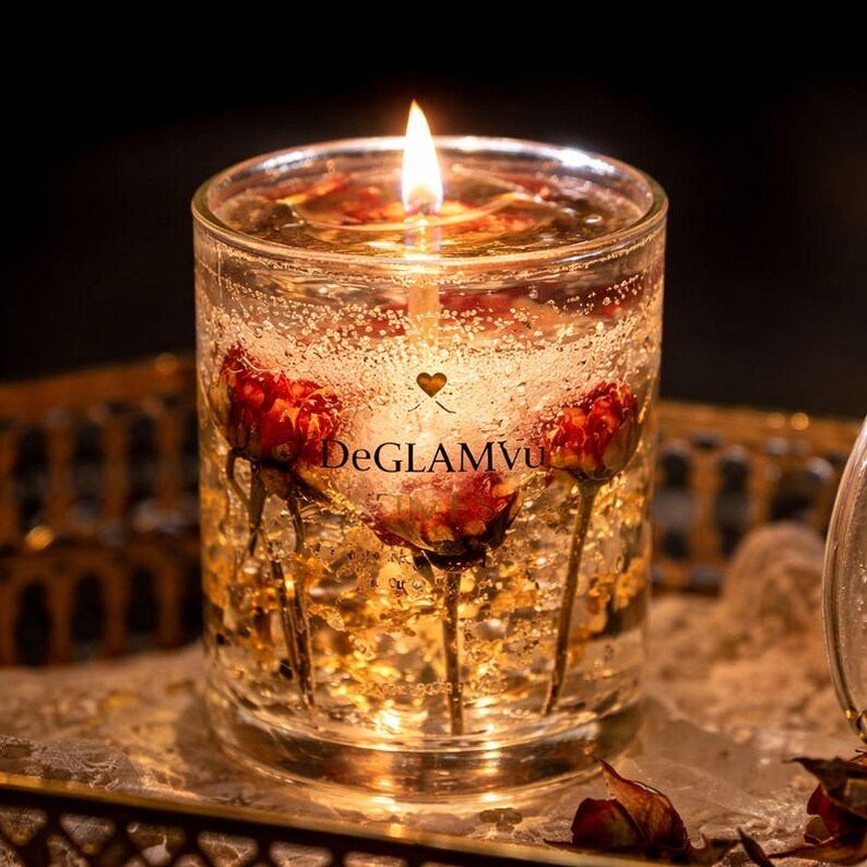 DeGLAMvu™ Romantic Gel Candle