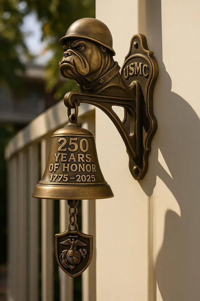 USMC 250th Anniversary Commemorative Wall Bell