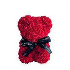 Mini Red Eternal Rose Bear [FREE GIFT BOX]