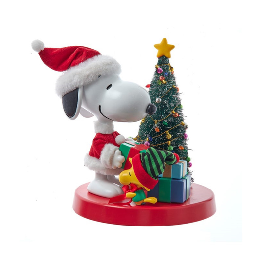 🏆Kurt Adler Peanuts Snoopy & Woodstock Table Piece Christmas Decoration