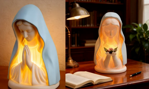 Decorative LED Prayer Night Light